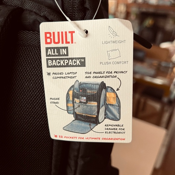 Built ALL IN Black Men\'s Backpack